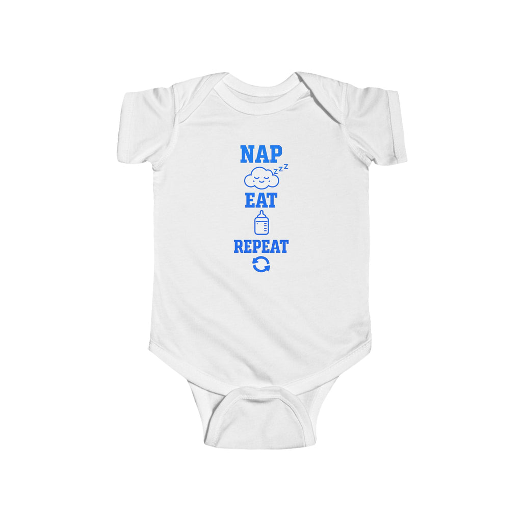 Nap. Eat. Repeat. - Blue