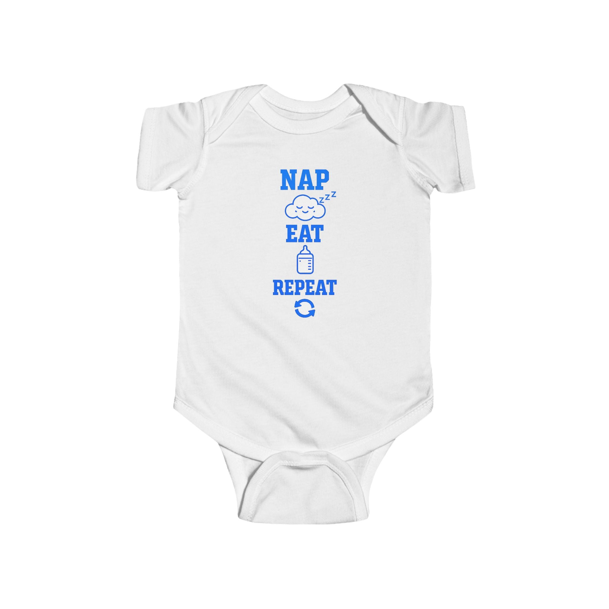 Nap. Eat. Repeat. - Blue
