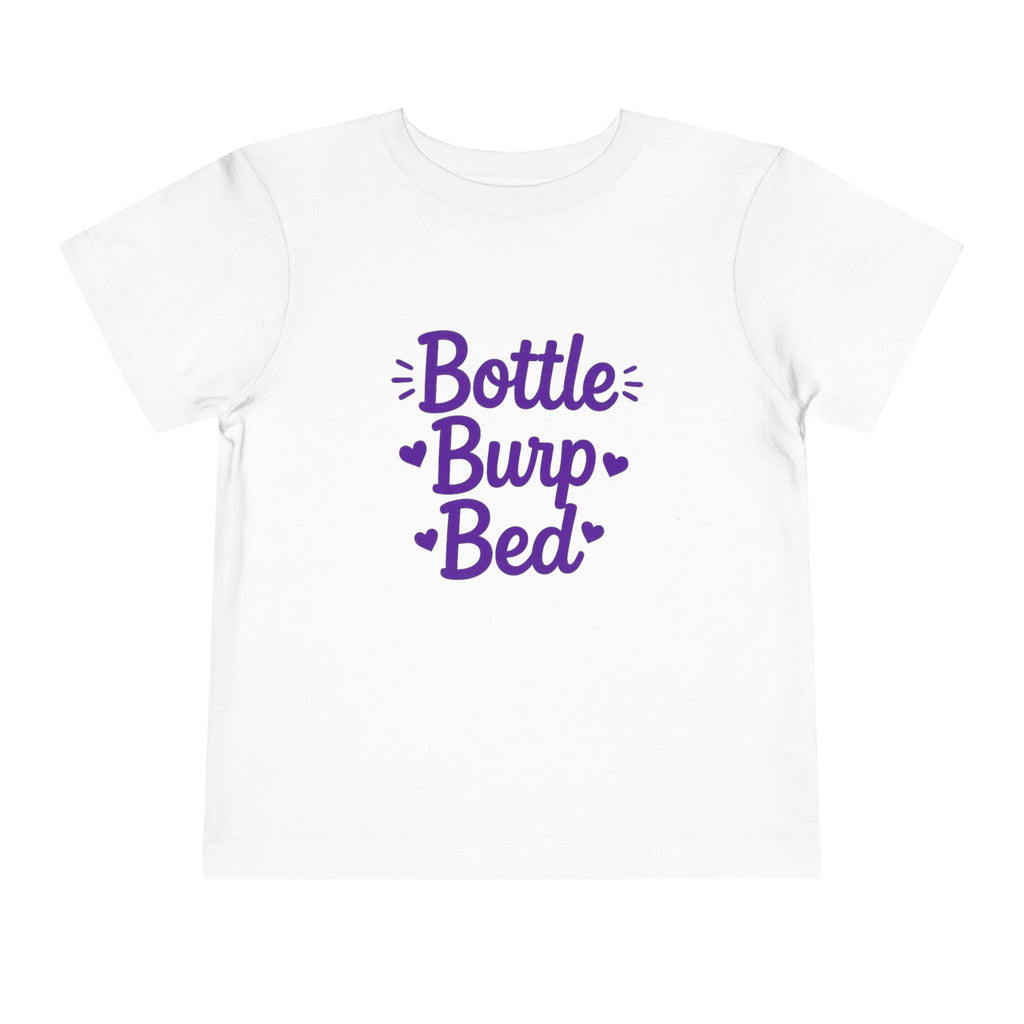 Bottle. Burp. Bed.