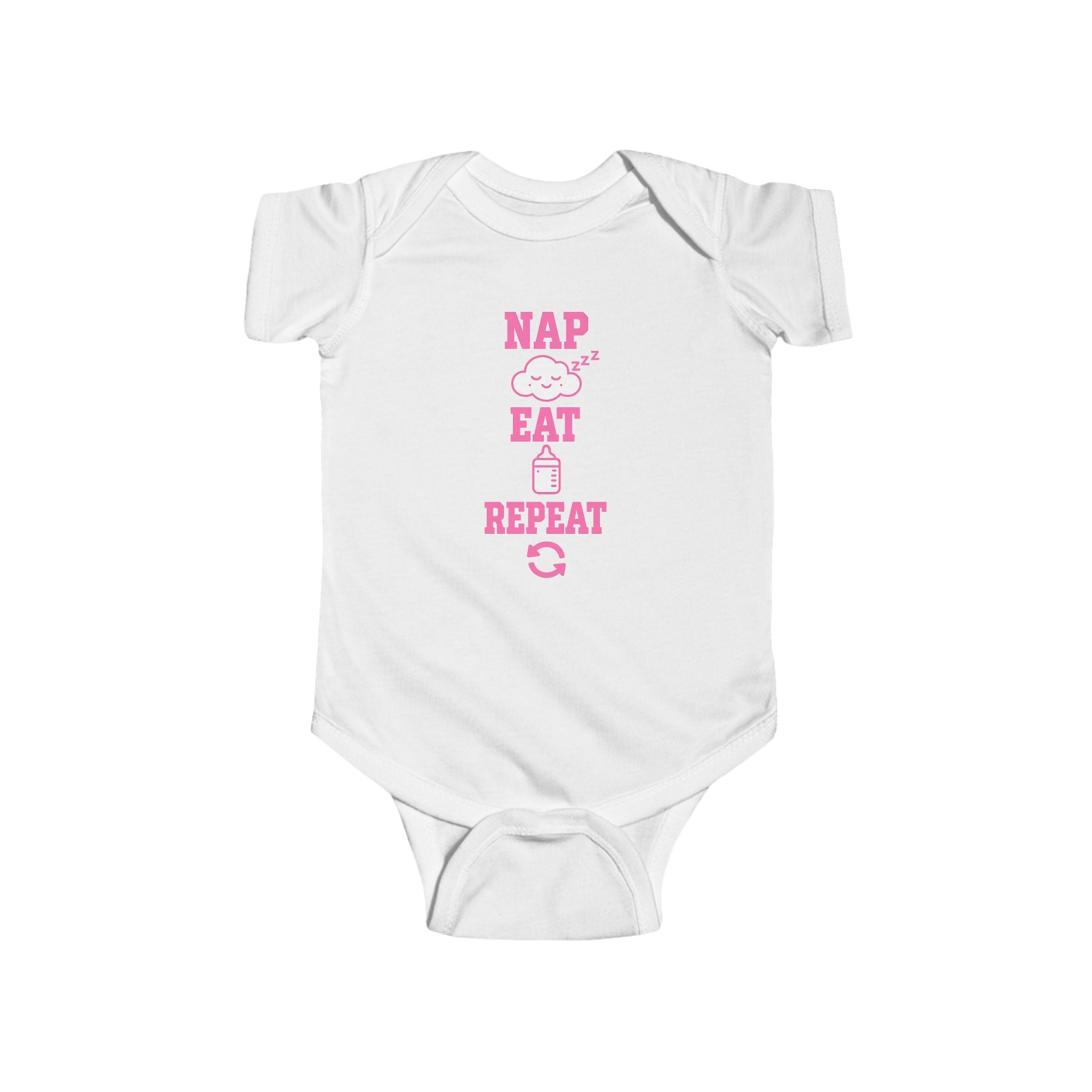 Nap. Eat. Repeat. - Pink